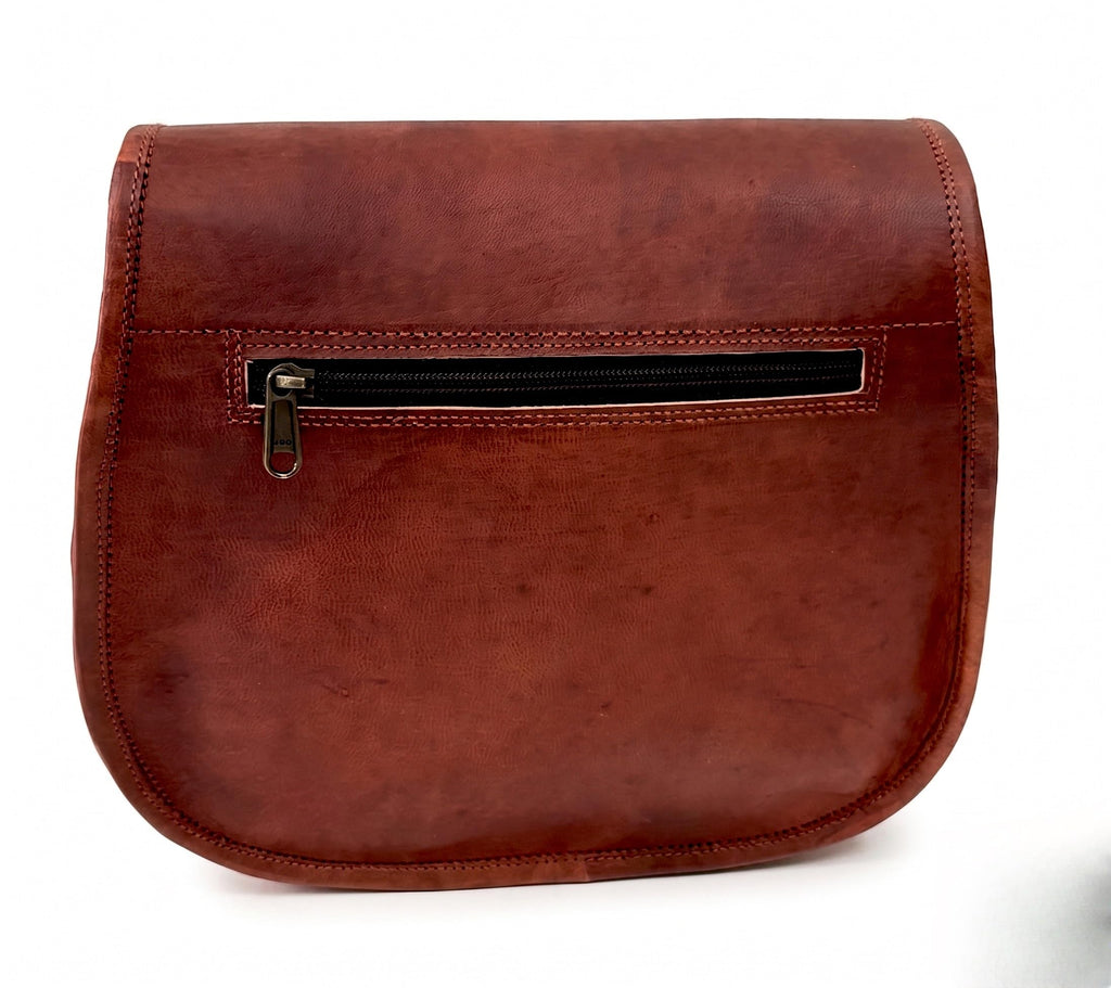 Genuine Leather Crossbody Satchel Bag Q115