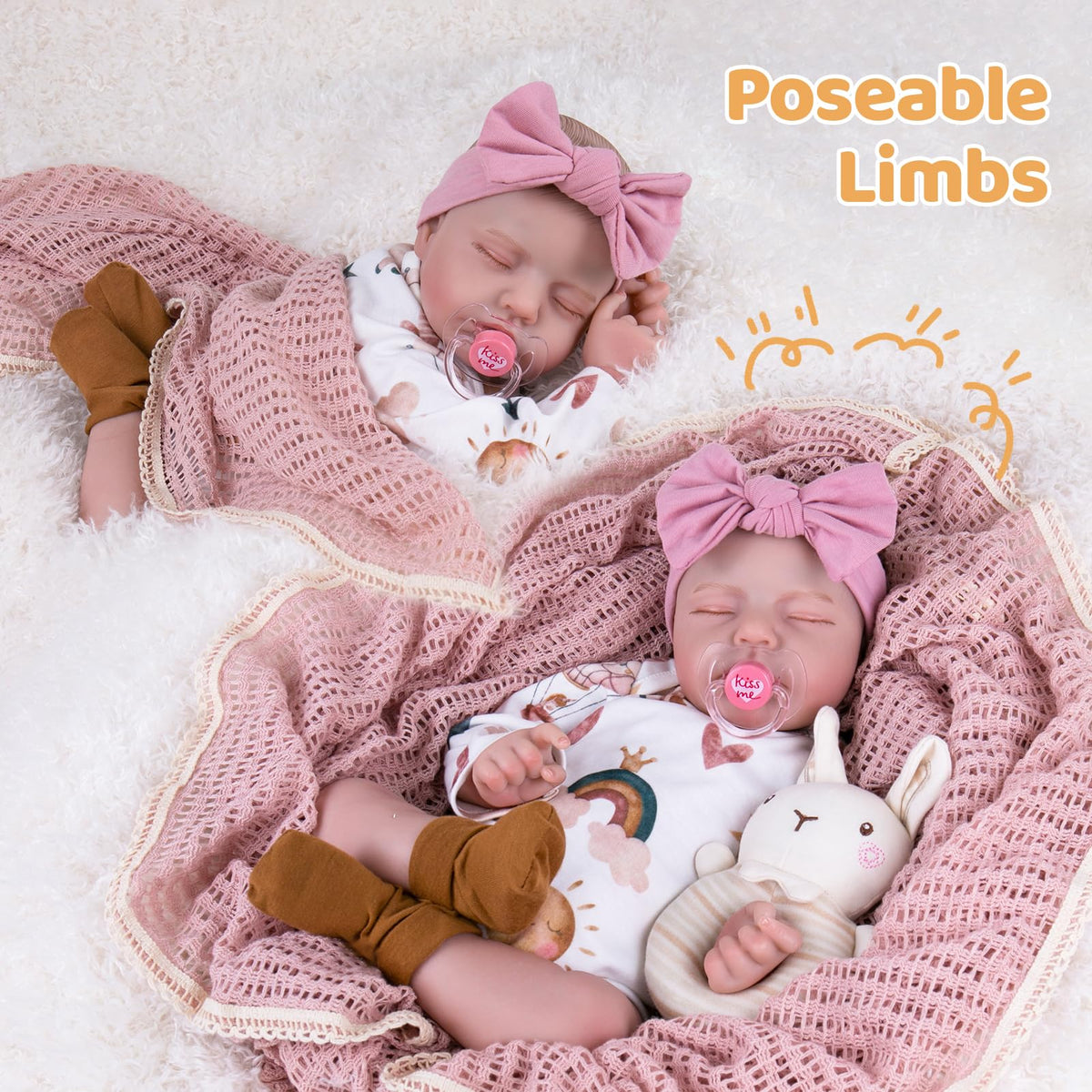 20-Inch Newborn Girl Doll U842