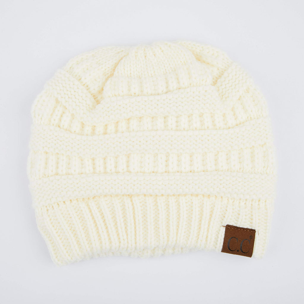 Cable Knit Beanie T4221