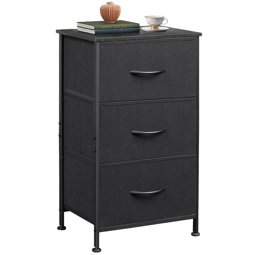 Charcoal Black 3 7 9 Drawer Dresser Set S83494