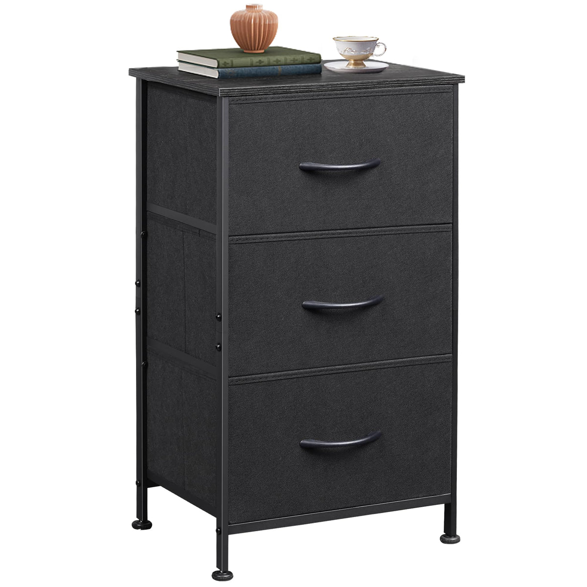 Charcoal Black 3 7 9 Drawer Dresser Set S83494