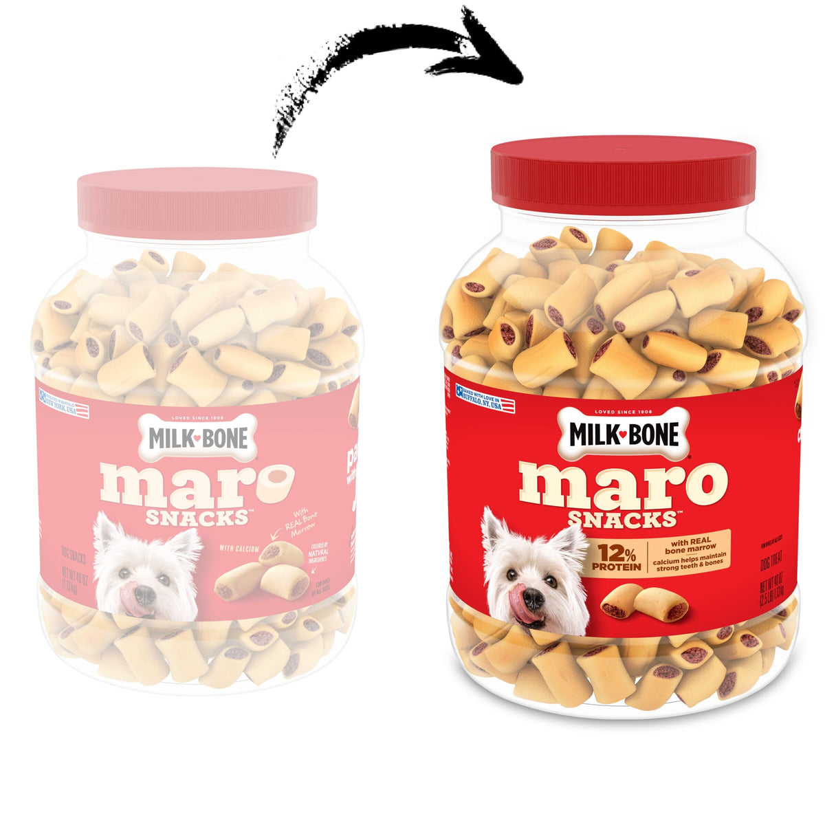 Small Dog Treats with Real Bone Marrow, 40 Oz. I462