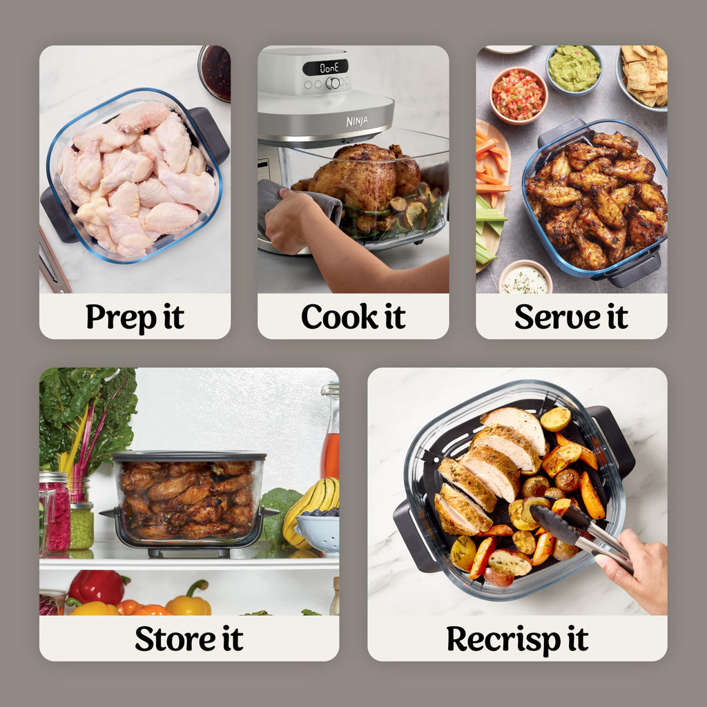 Glass Air Fryer Y988