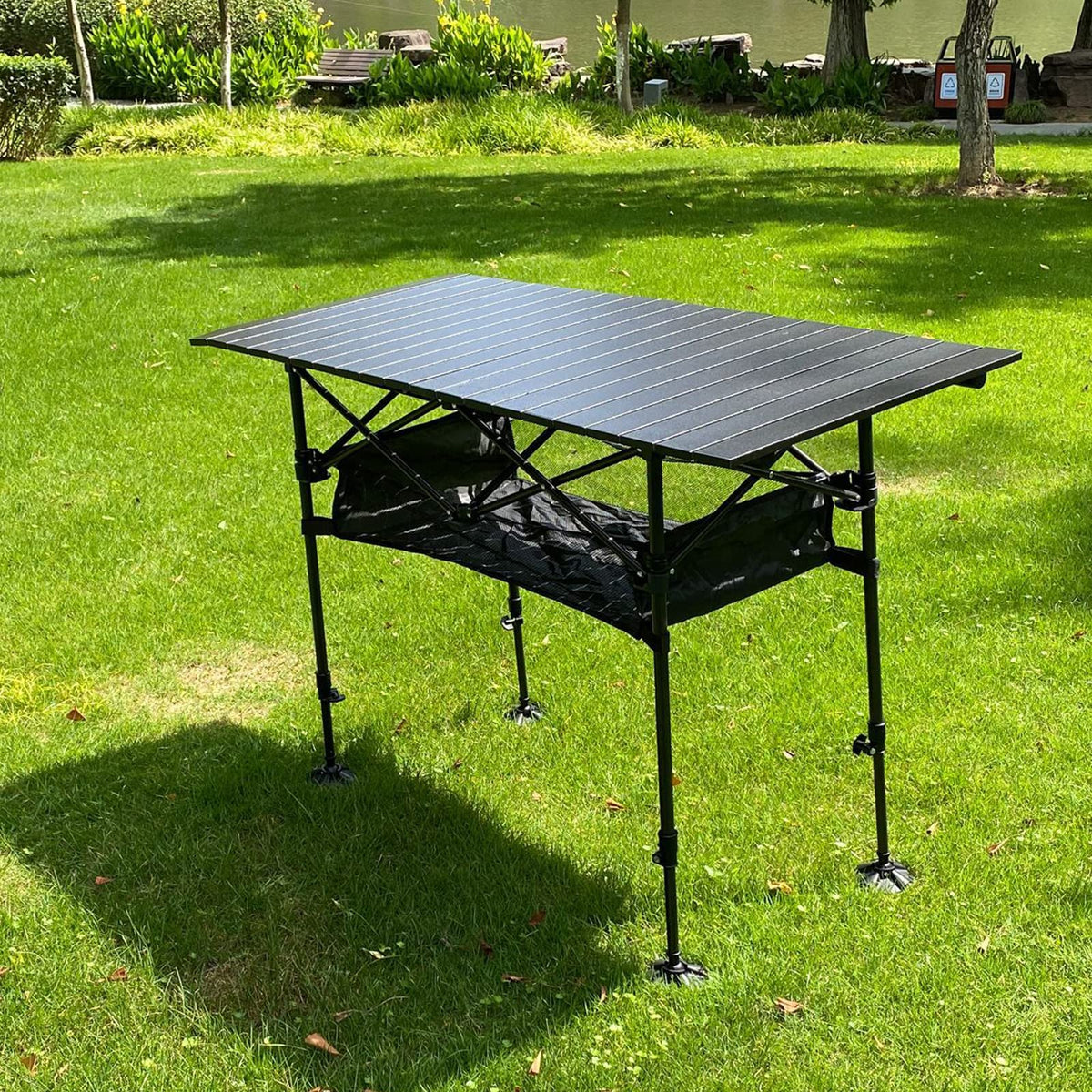 Adjustable Aluminum Camping Table I663545