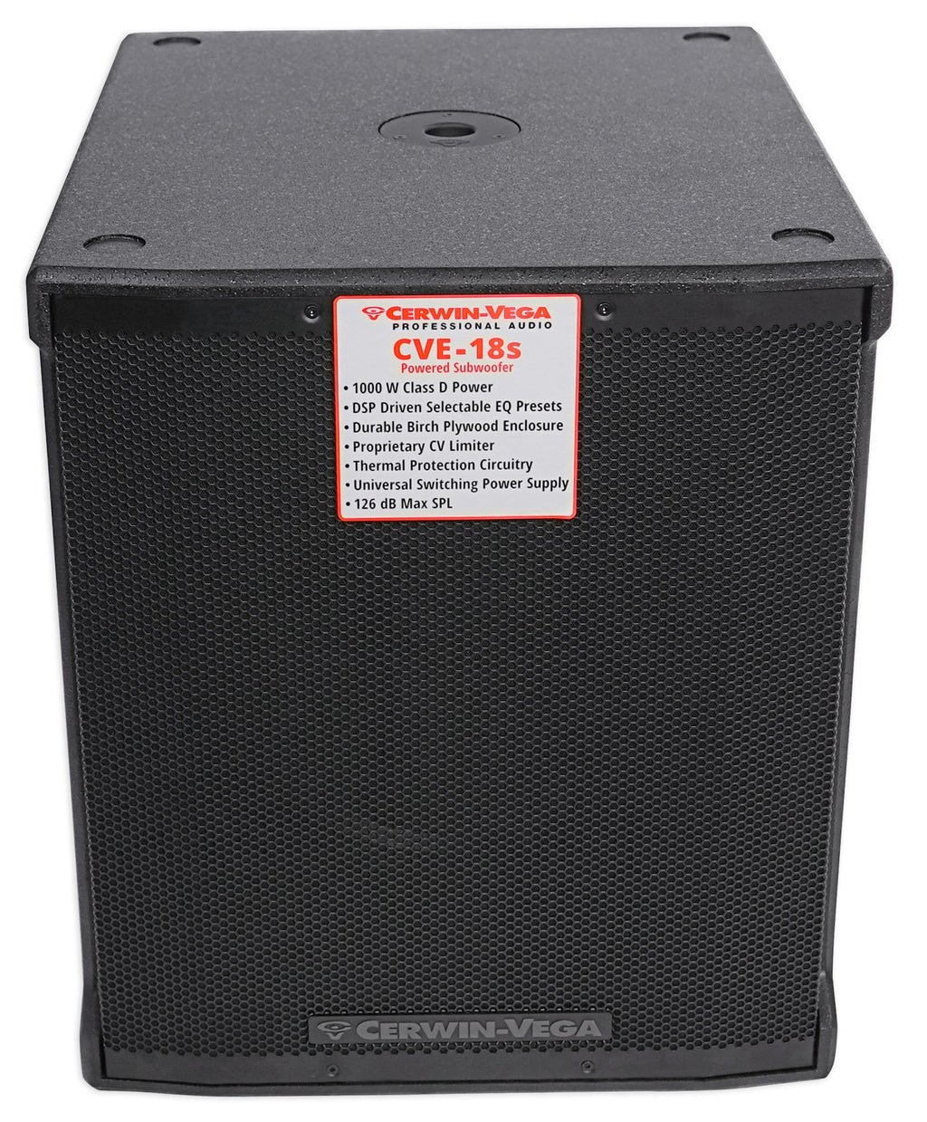 18" 1000 Watt Powered Subwoofer with Bluetooth L1212